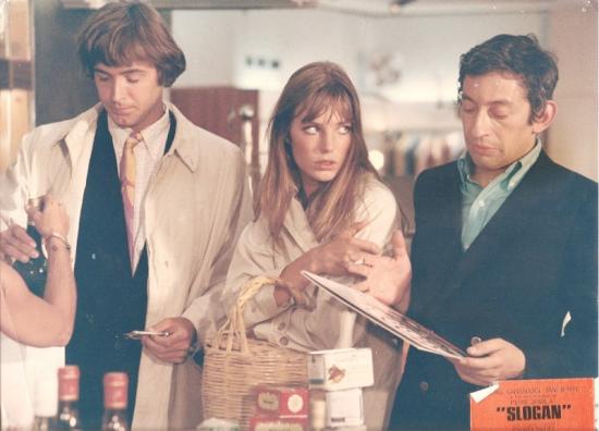 Jane Birkin et Serge Gainsbourg film Slogan 1969 de Pierre Grimblat