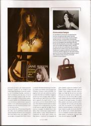 Jane Birkin Playboy - edition italienne - n 10, novembre 2009