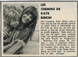 Jane Birkin article presse française
