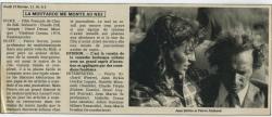 Jane Birkin La course à l'échalote article presse française